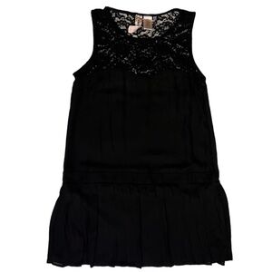Mimi Chica Black Lace Mini Shift Dress